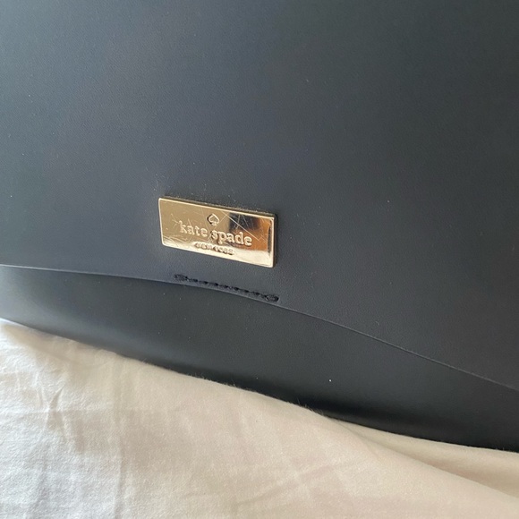 Kate Spade Black Leather Crossbody Bag (Mini Madie Bag) - Picture 2 of 7